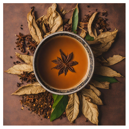 Aroma Tabacco speziato con Tè Nero