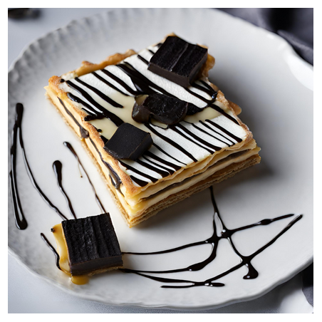 Aroma Millefoglie con Crema alla Liquirizia