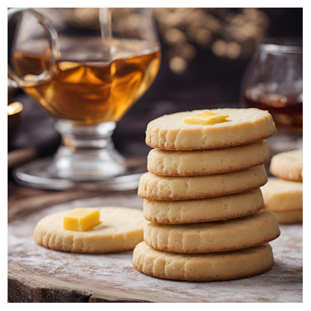 Aroma Biscotto al Burro con Crema al Rhum