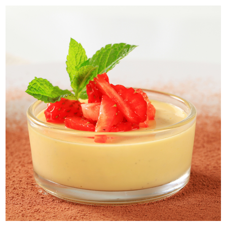 Strawberry Custard