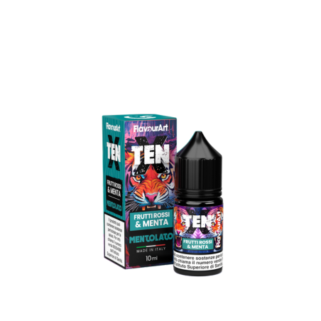 Aroma Ten X - Frutti Rossi & Menta MiniShot