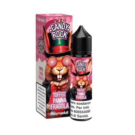 Candy Rock flavour - Toffee Cream Strawberry Shot