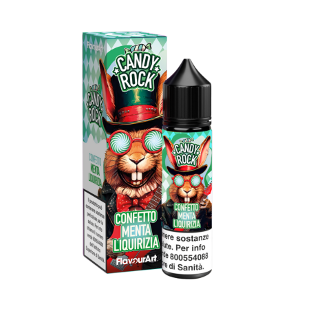 Aroma Candy Rock - Confetto Menta Liquirizia Shot