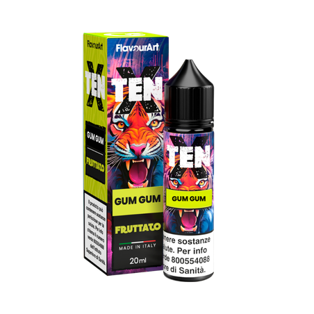 Ten X flavour - Gum Gum Shot