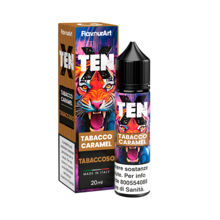 Ten X flavour - Carmel Tobacco Shot